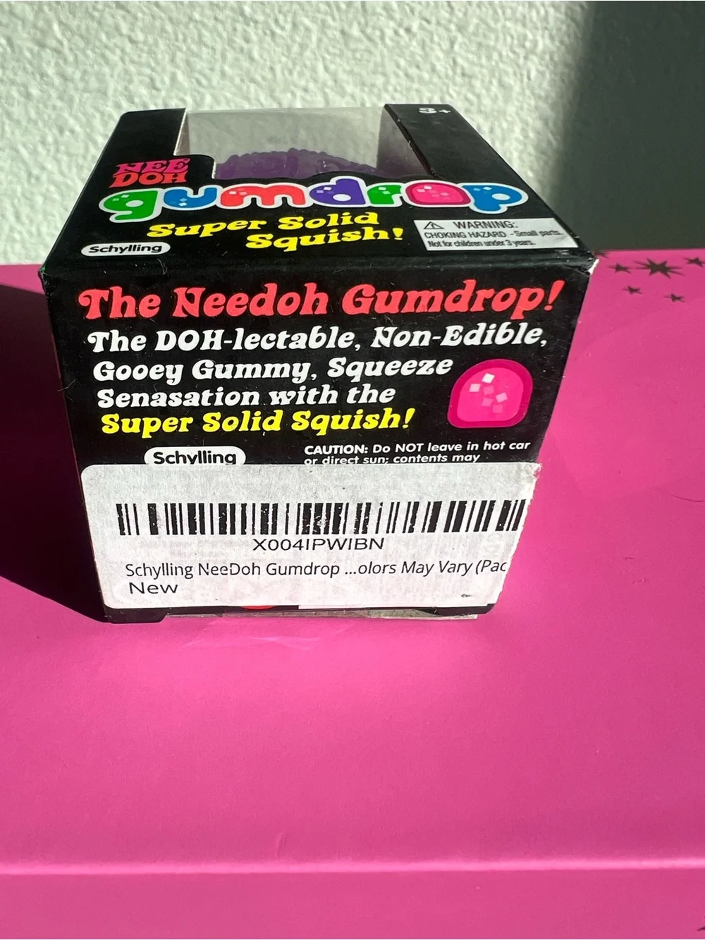 Needoh Gumdrop Super Squish - Pink